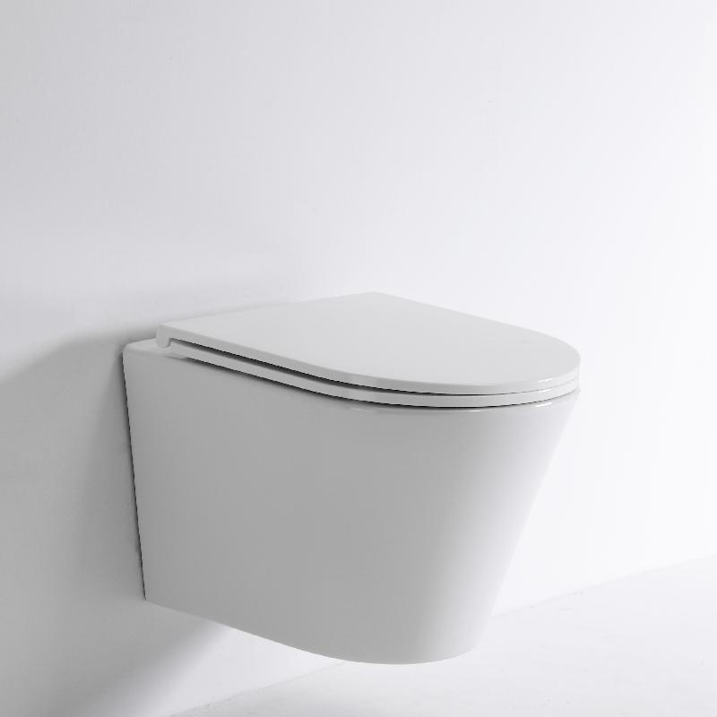 BF2419E Wall-Hung Toilet with Vortex Flush, Compact 4.5L Water-Efficient Design