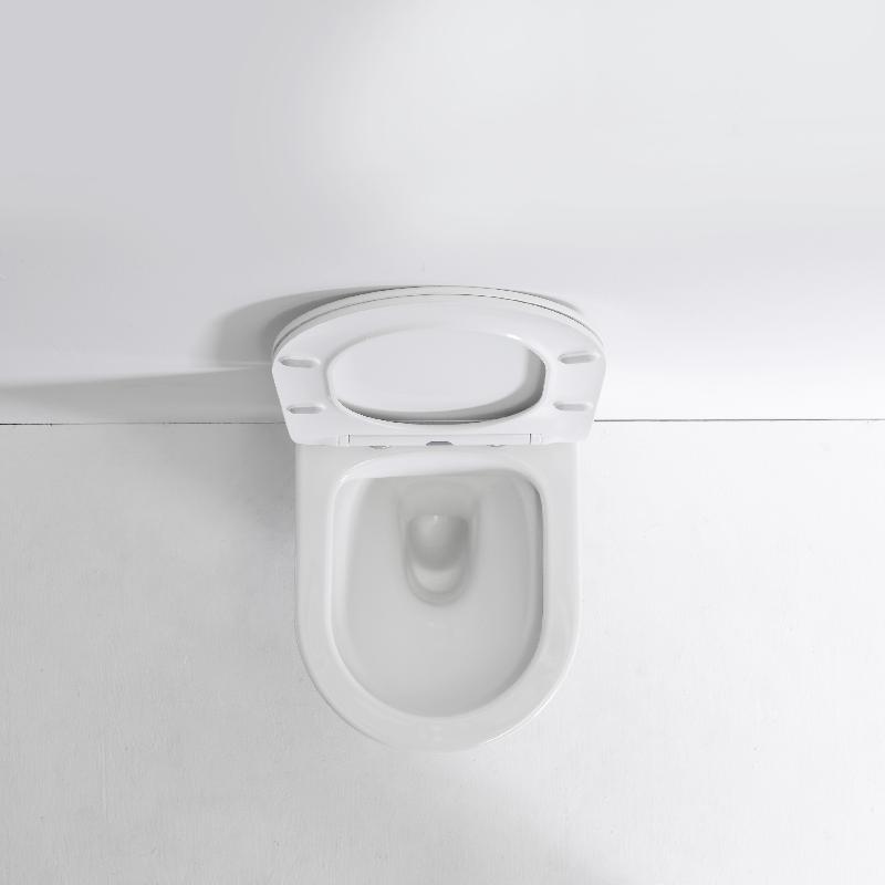 Wandhängendes WC BF2442 – Modernes randloses Design mit 180 mm P-Siphon