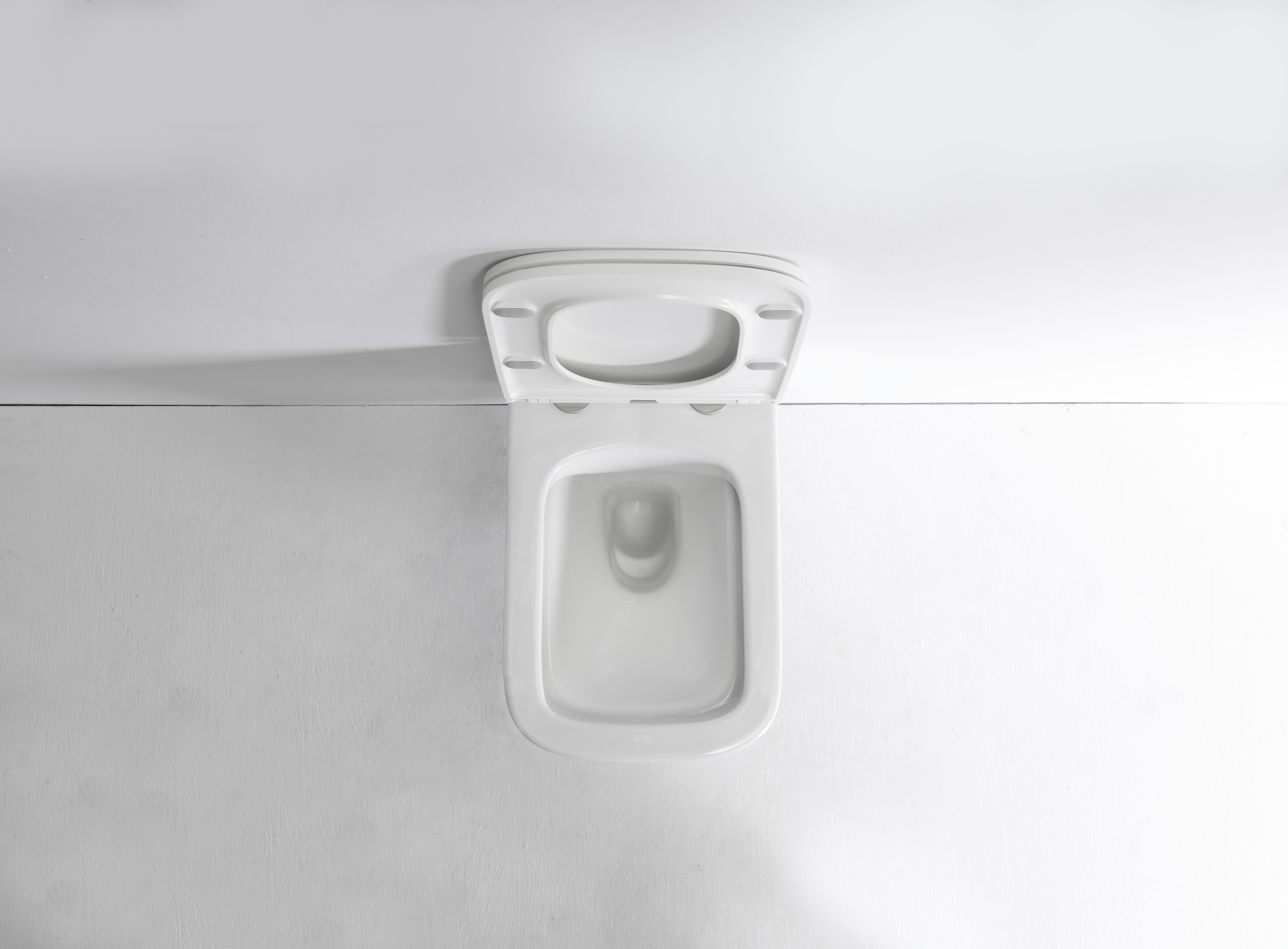 Modern Minimalist Wall Hung Toilet 2440D – Compact, Water-Saving, Silent Soft-Close Design