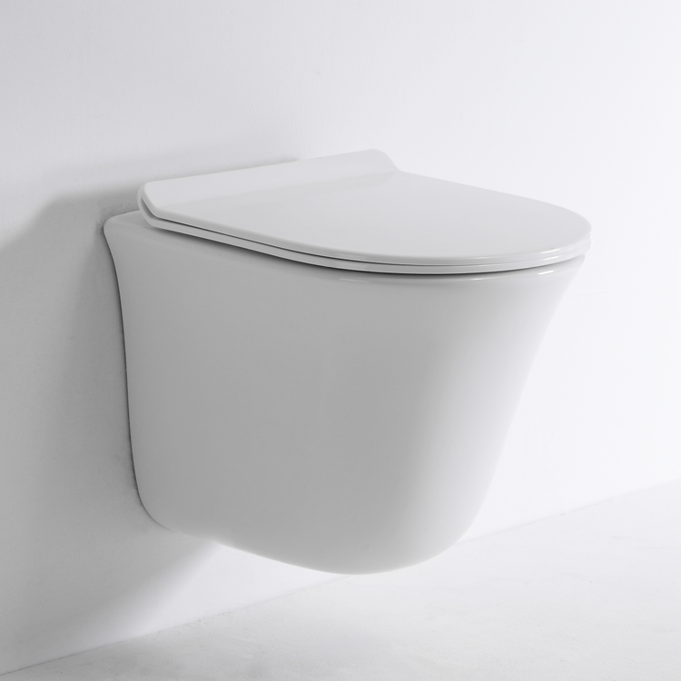 Modelo 2441A Vaso Sanitário Suspenso – WC Cerâmico Moderno de Parede