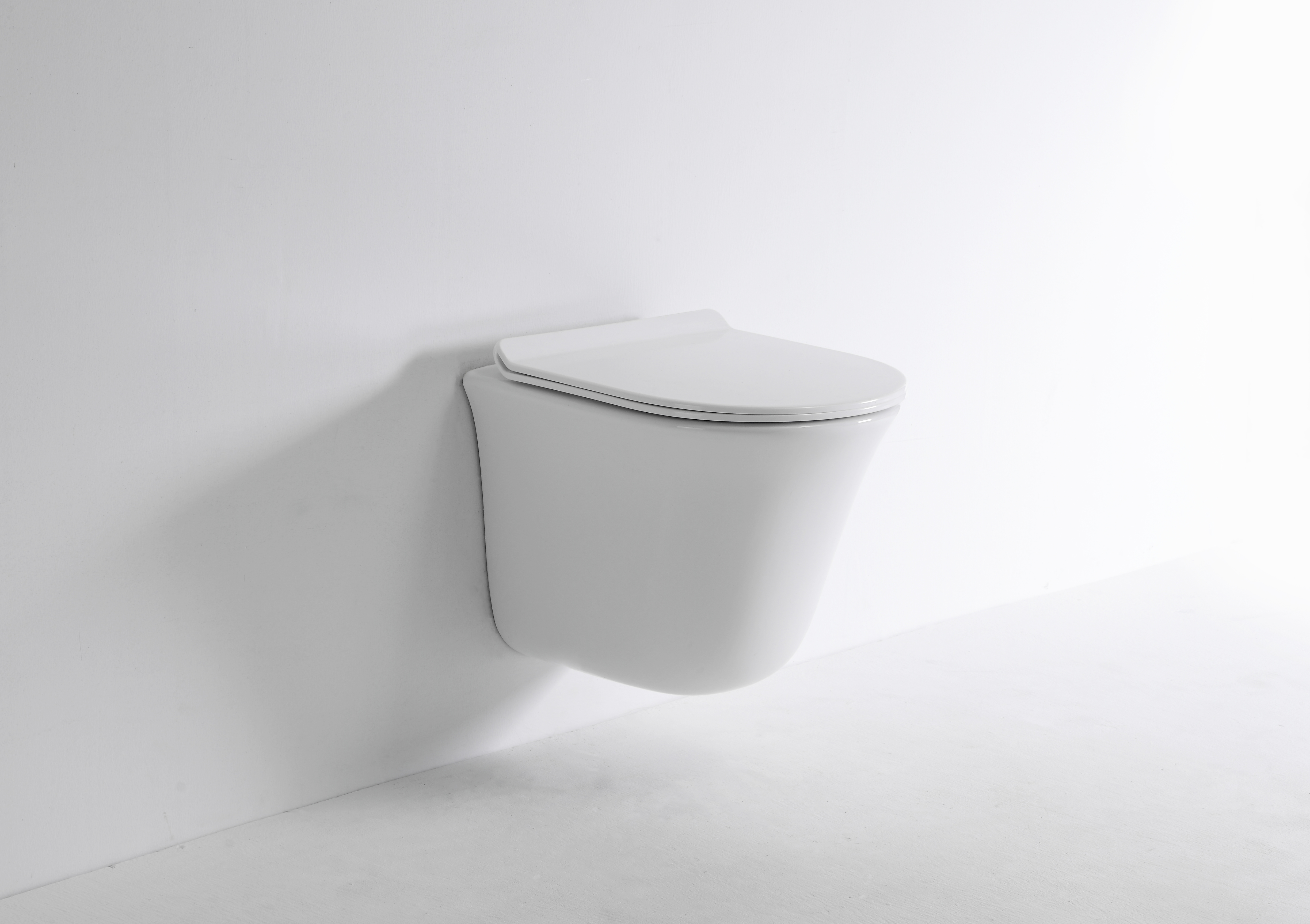 Modern Wall-Hung Toilet 2441A – Sleek Design, Space-Saving, Eco-Friendly