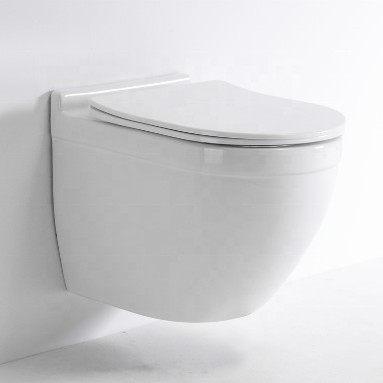 2442D Wall-Hung Toilet - Modern Minimalist Design for Space-Saving and Stylish Bathrooms