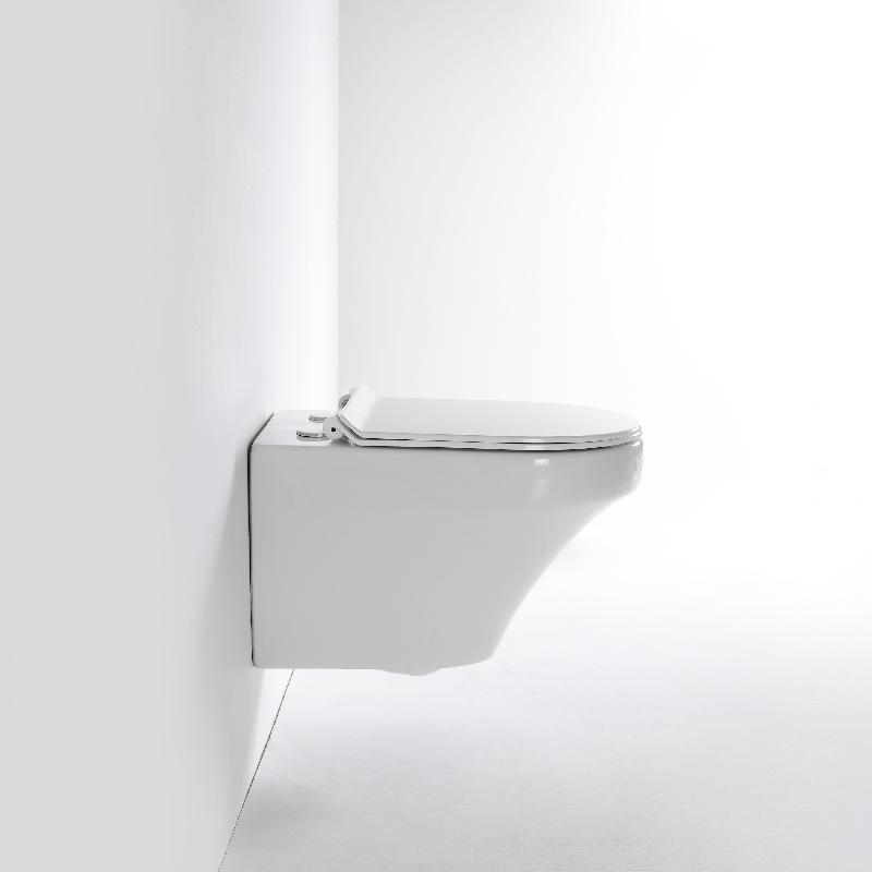 2462A Wall-Hung Ceramic Toilet – Sleek, Compact, Water-Saving Design