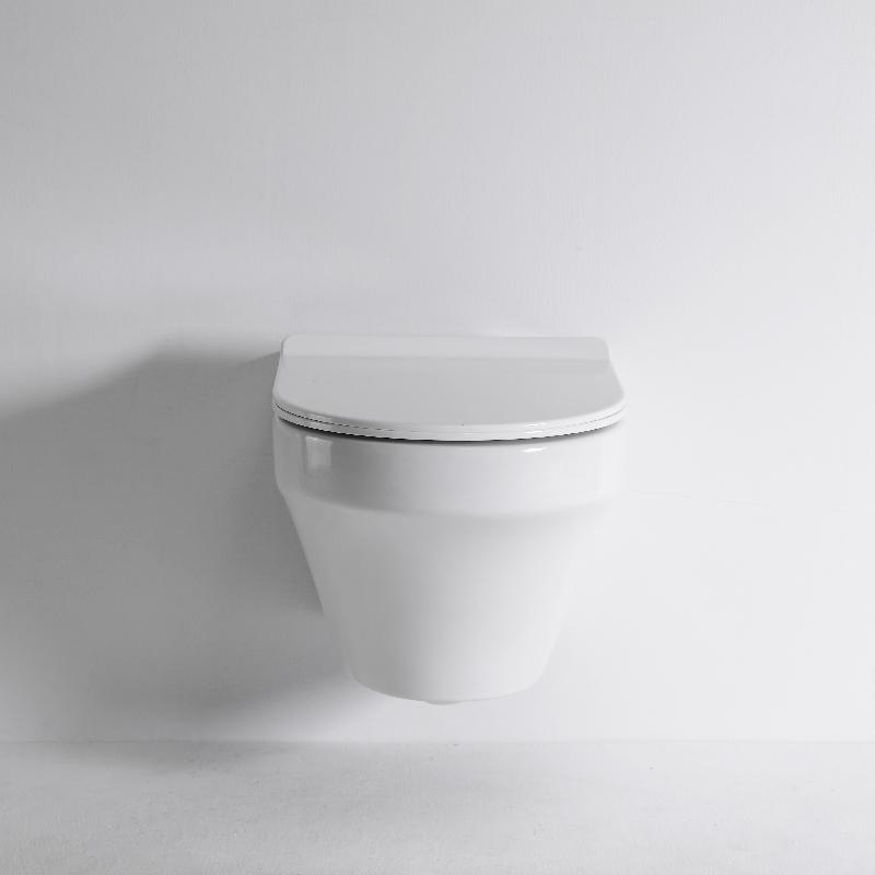 2462A Wall-Hung Ceramic Toilet – Sleek, Compact, Water-Saving Design