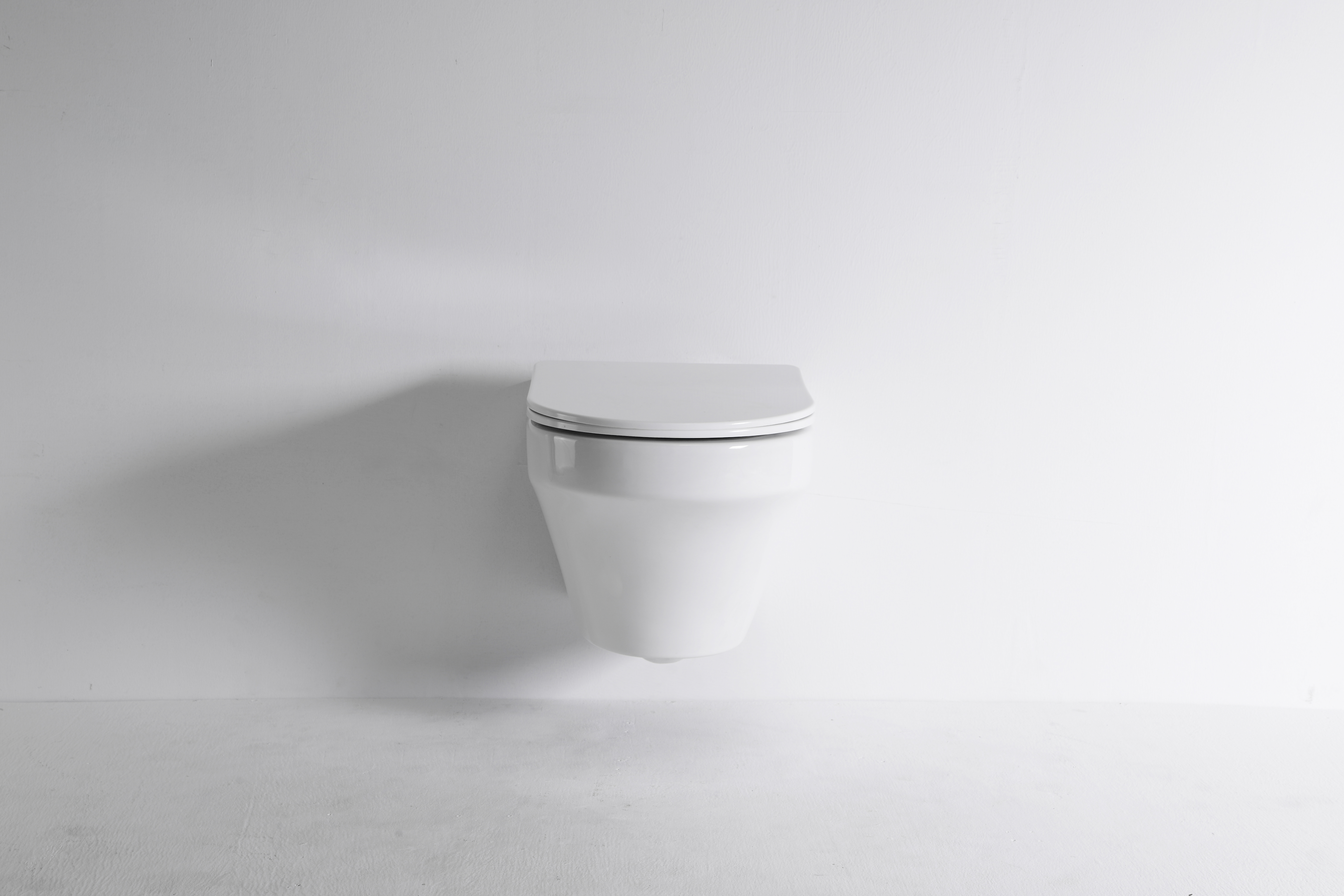 Toilette Suspendue 2462D avec Abattant à Fermeture Douce – Design Compact Moderne