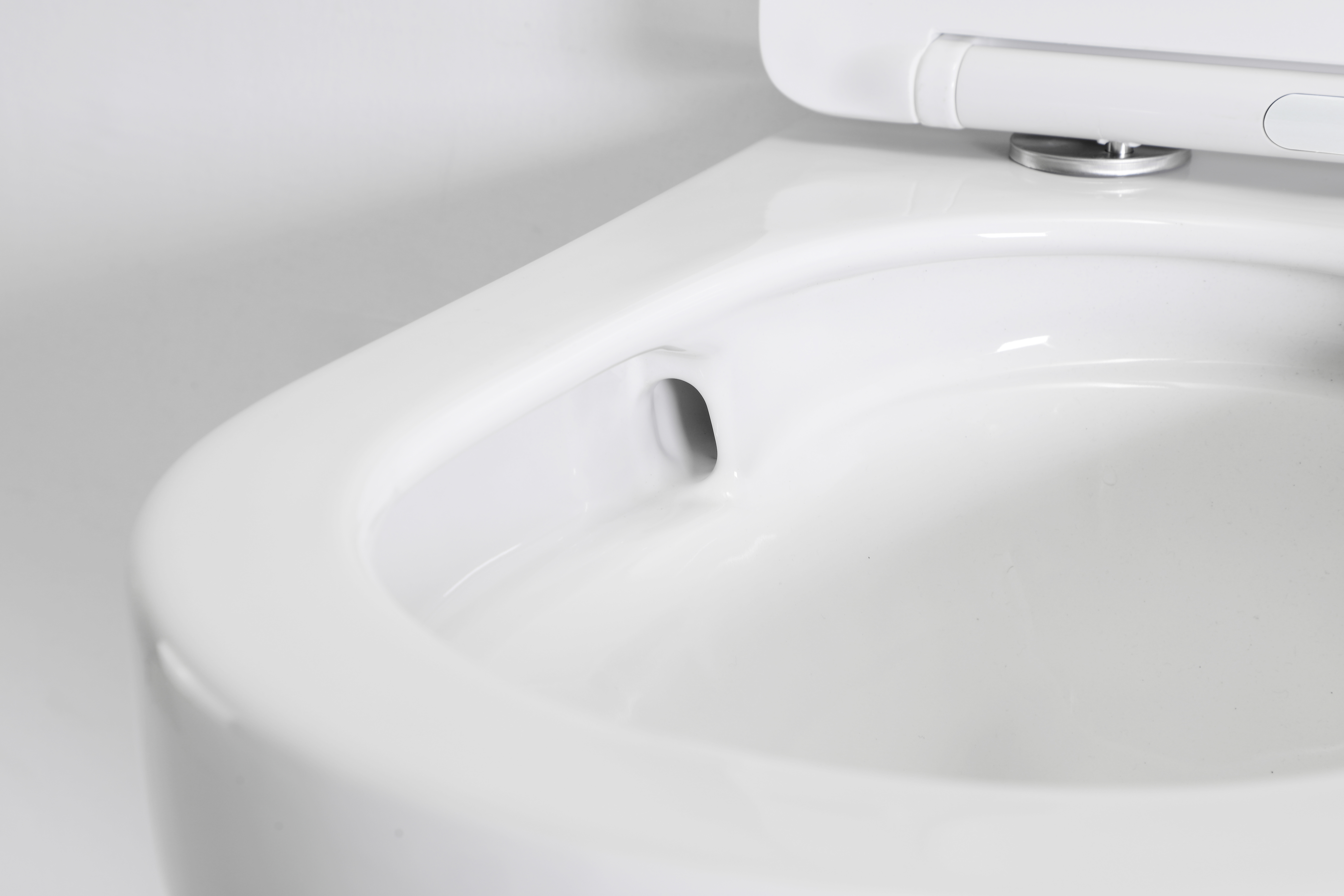 Toilette Suspendue 2462D avec Abattant à Fermeture Douce – Design Compact Moderne