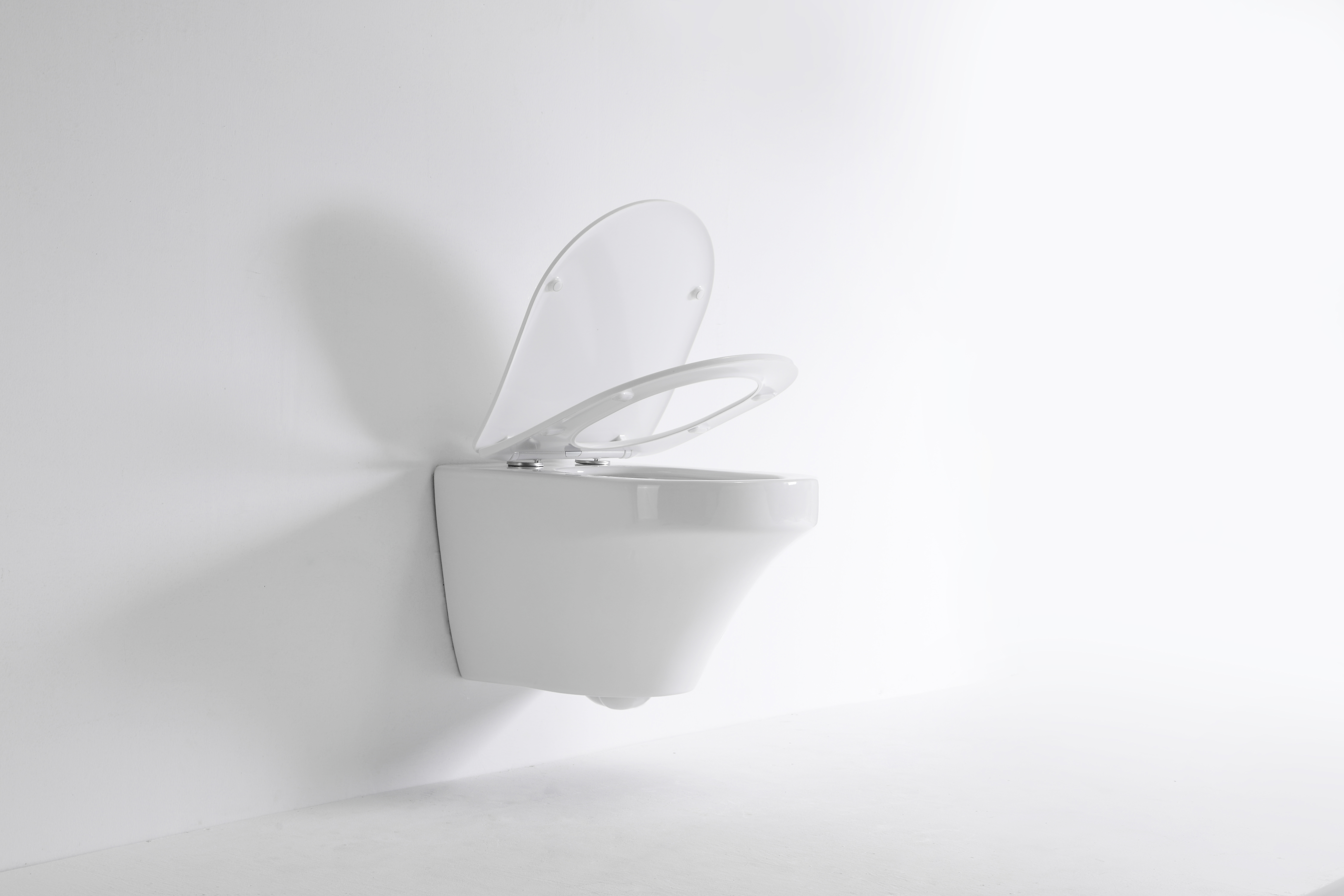 Toilette Suspendue 2462D avec Abattant à Fermeture Douce – Design Compact Moderne