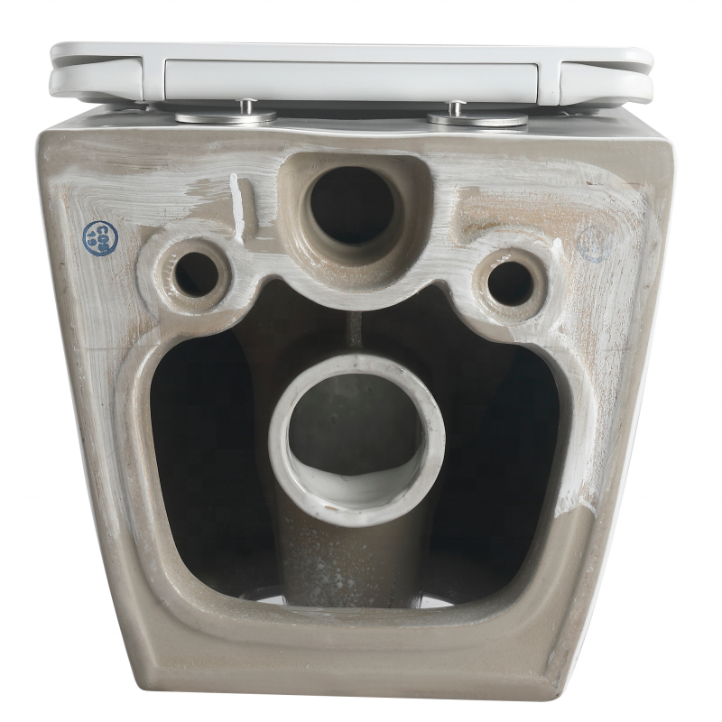 Подвесной унитаз 2462 – Современный керамический унитаз с мягким закрытием и бесшумным сливом