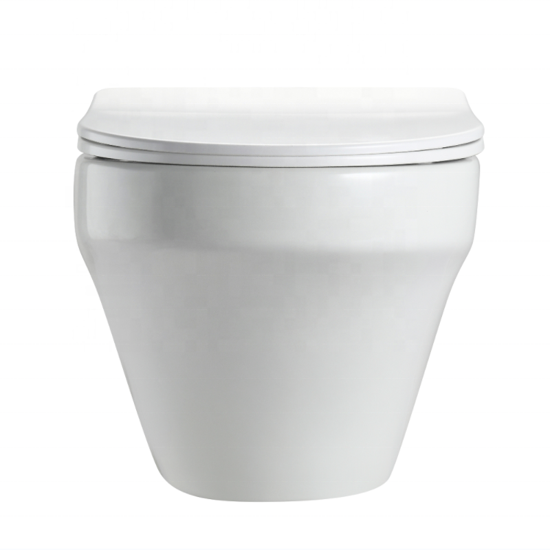 Подвесной унитаз 2462 – Современный керамический унитаз с мягким закрытием и бесшумным сливом