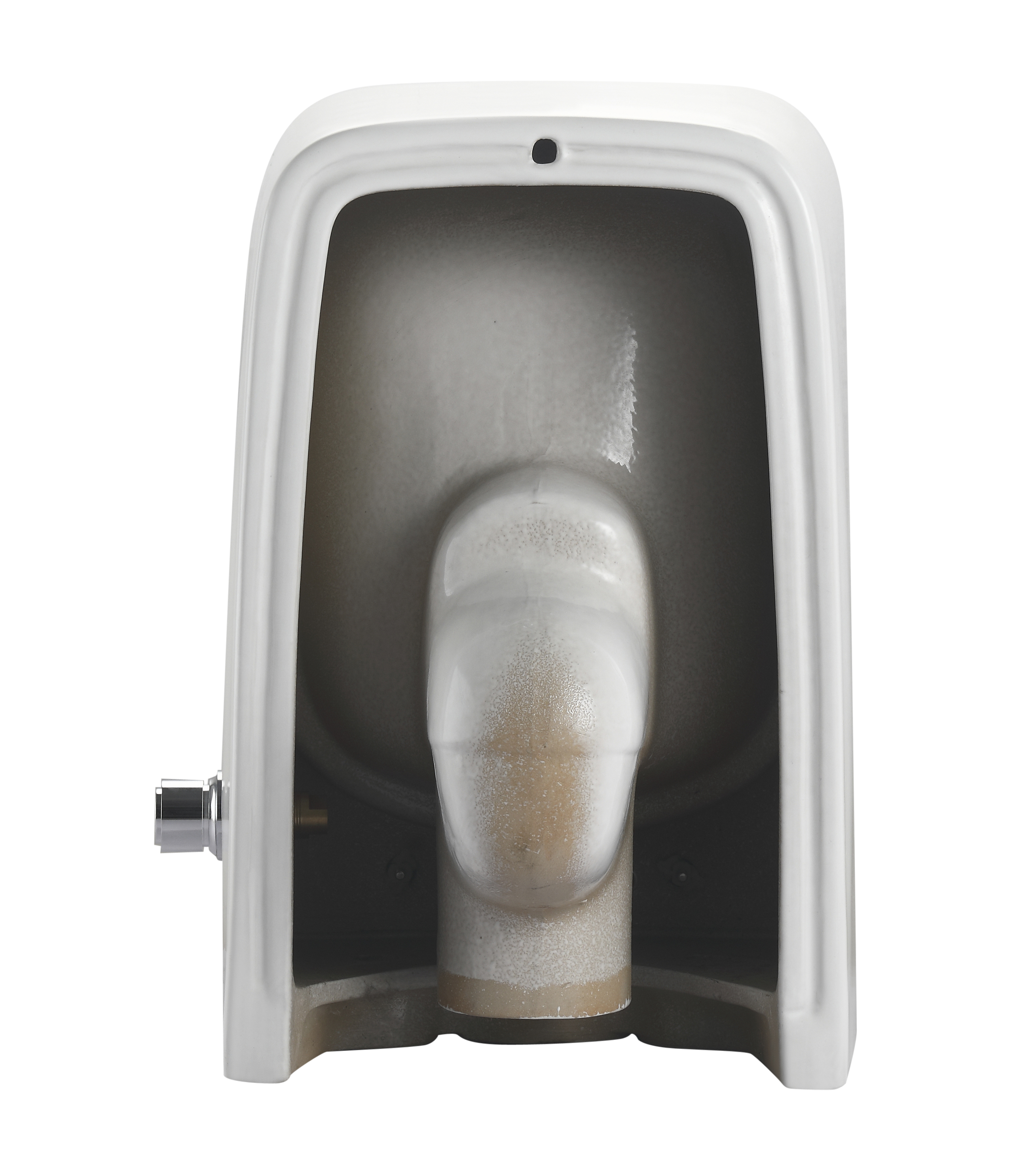 BF2467D-BD Square Wall Hung Toilet – Modern Ceramic WC with Anti-Stain Finish