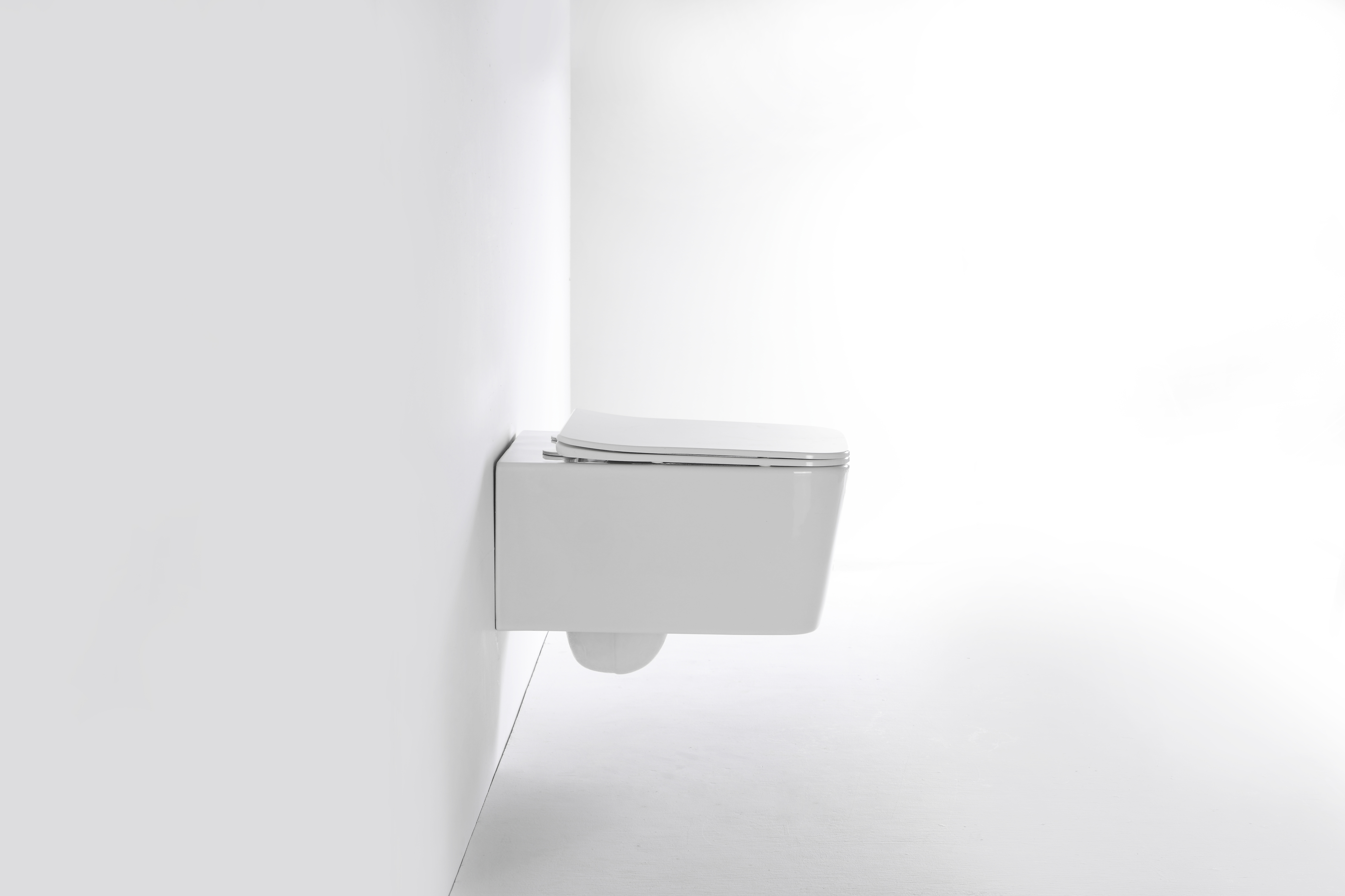 Wandhängendes WC 2467D – Modernes, Platzsparendes Design mit Leiser Spülung