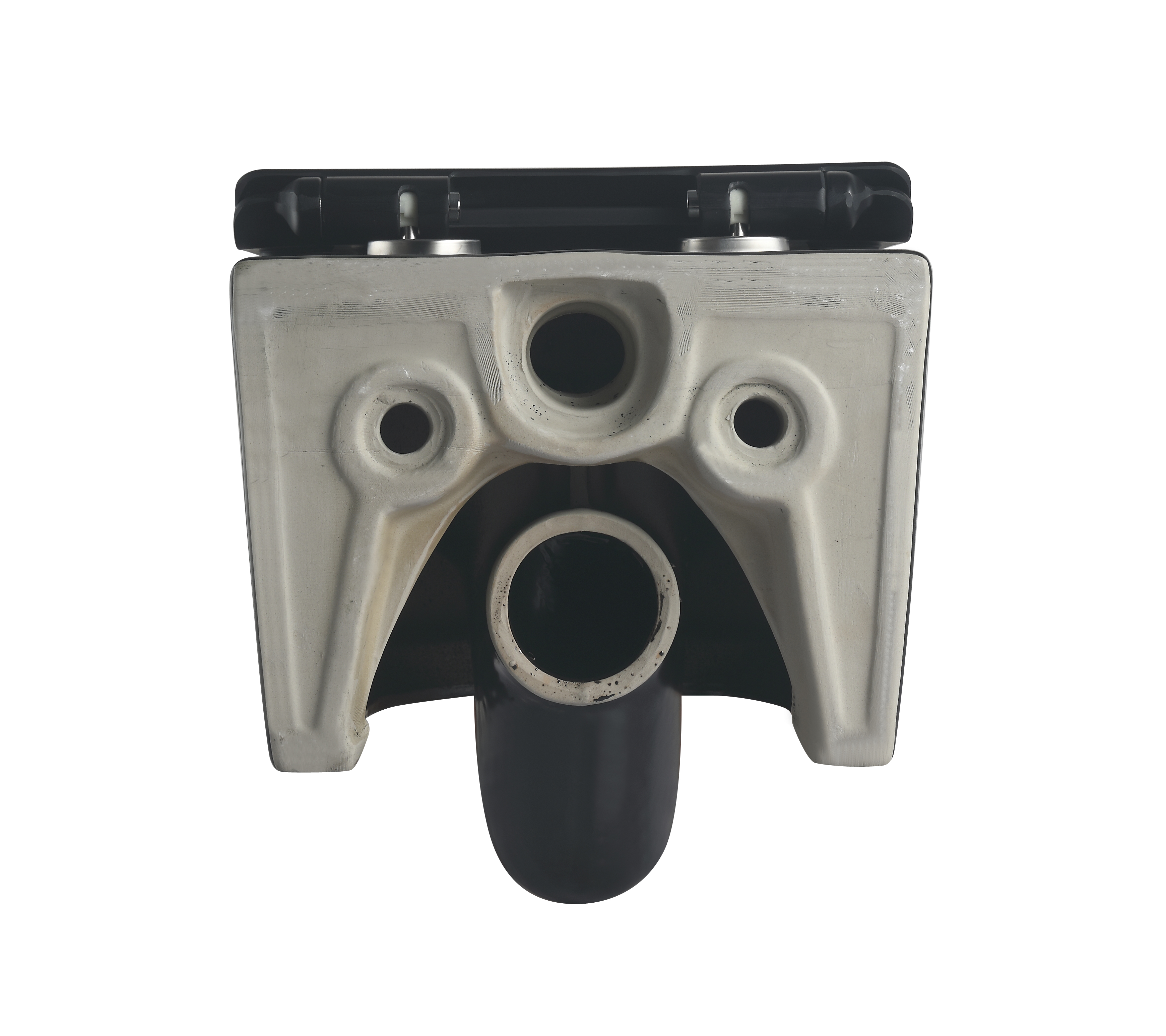 Toilette Suspendue 2468AB-MATT – Finition Noire Mate Moderne