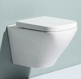 BEFEN2473 Modern Wall-Hung Toilet with Soft-Close Seat – Space-Saving Ceramic Design