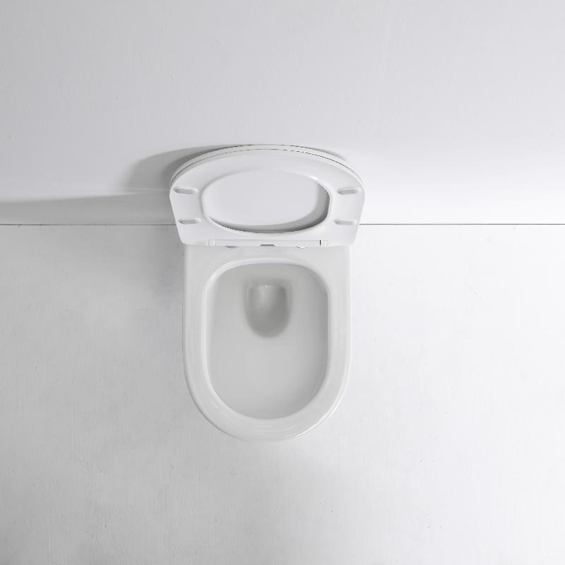 BF2476D Wall-Hung Toilet | Rimless | Space-Saving | Glossy White Ceramic WC