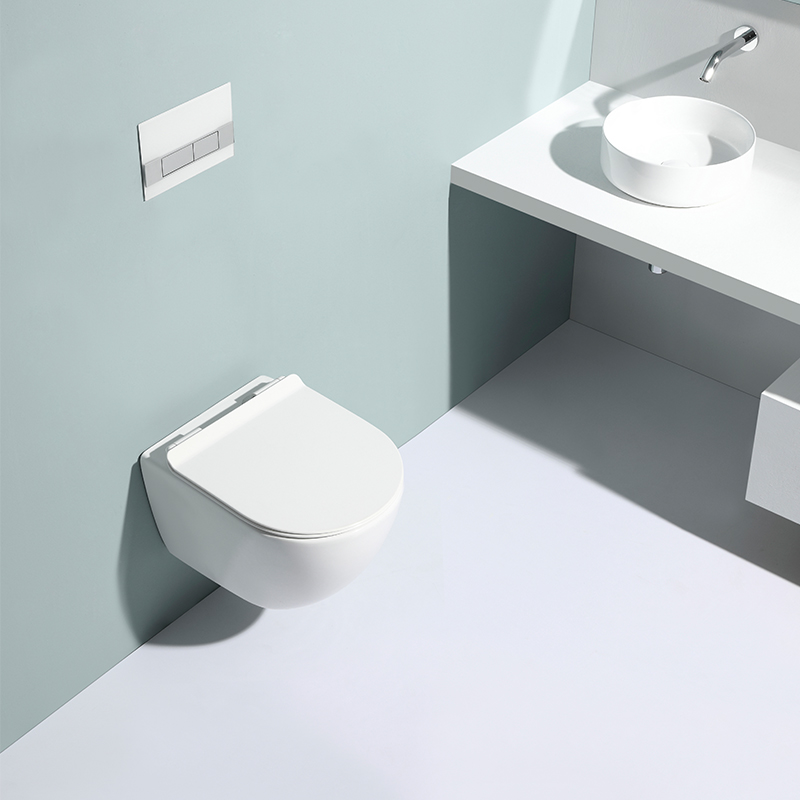 Compact Wall-Hung Toilet 2478A – Minimalist Design with Efficient Flush System
