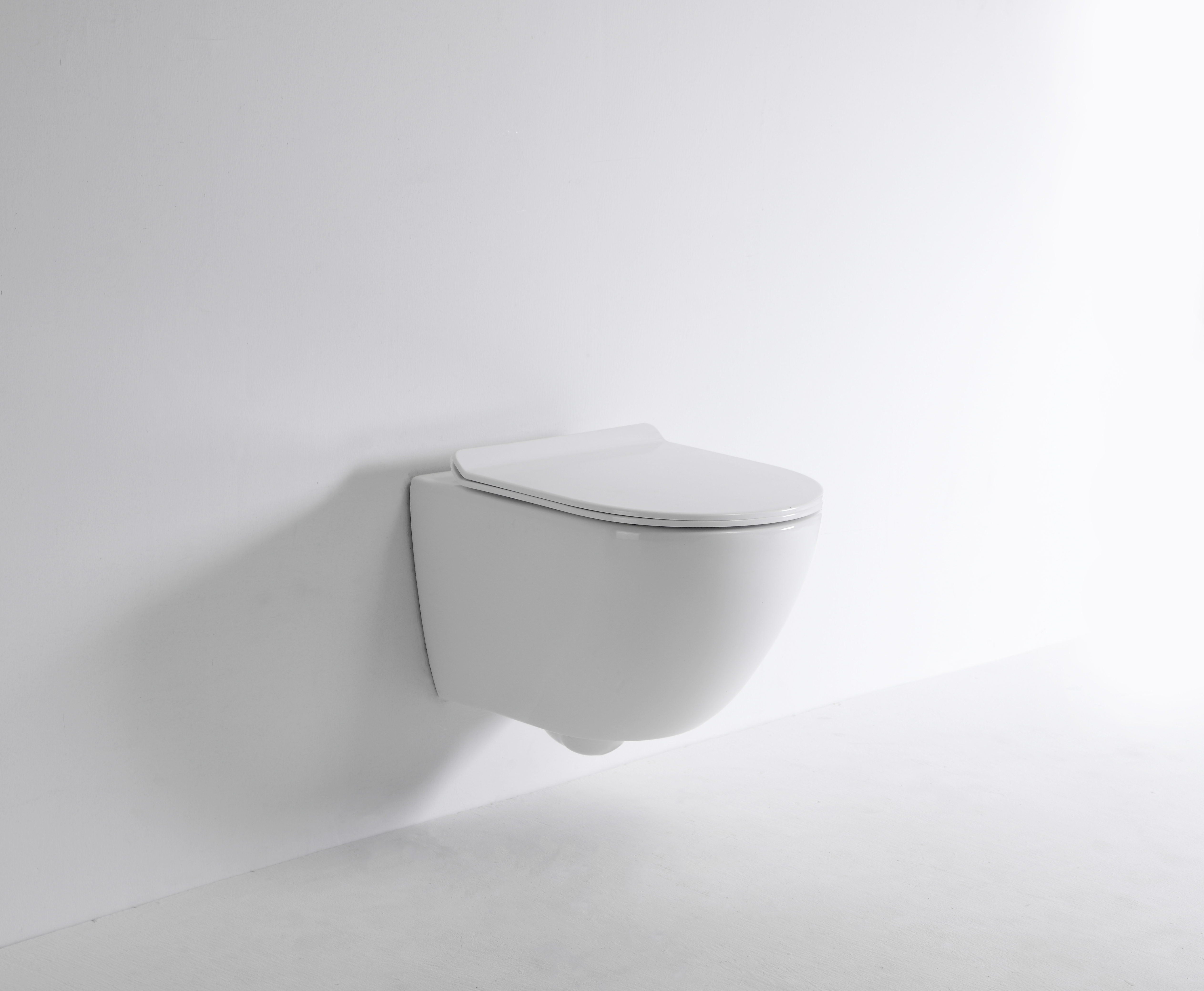 Modern Wall-Hung Toilet 2478A – Space-Saving, Sleek, Silent Flush Ceramic WC