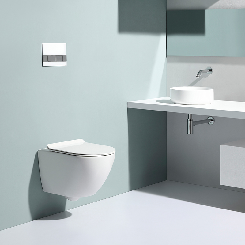 Compact Wall-Hung Toilet 2478A – Minimalist Design with Efficient Flush System