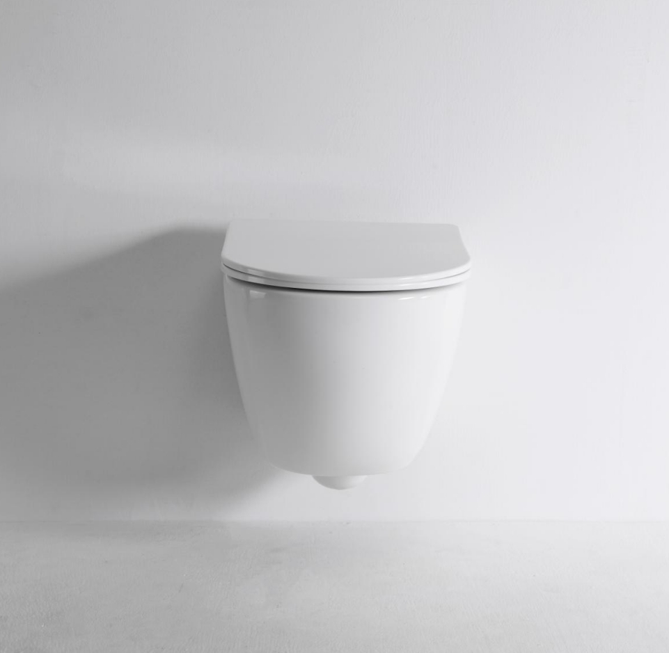 2478D Wall Hung Toilet – Sleek Rimless Ceramic WC