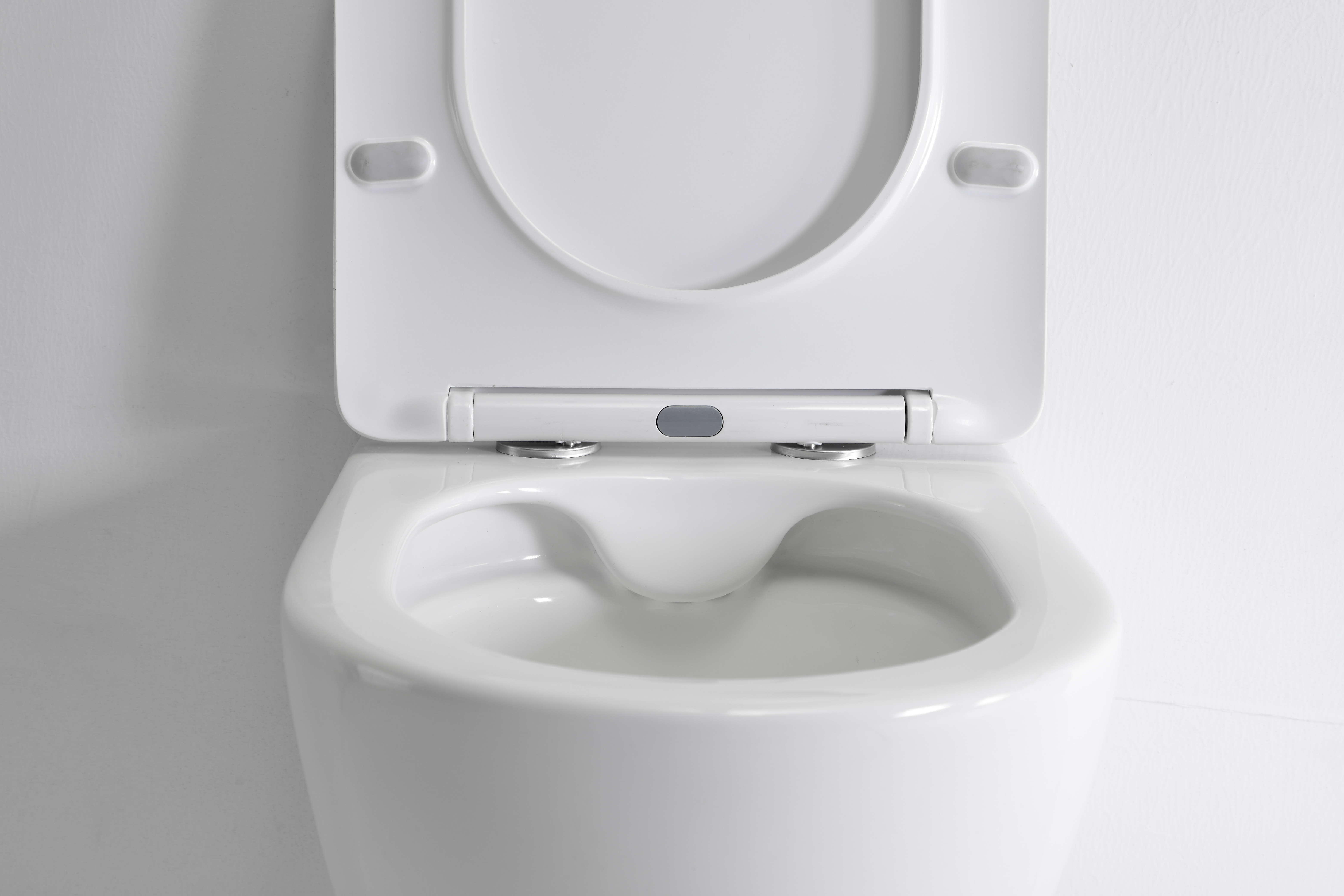 Inodoro Suspendido Minimalista 2478D | Diseño Moderno de Cerámica Blanca para Baño Hogar u Hotel