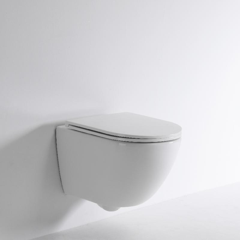 BF2478E Rimless Wall-Hung Toilet | Compact 480mm Design with P-trap 180mm