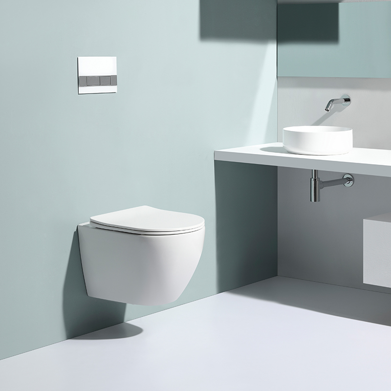 2479D Wall-Hung Toilet – Sleek Design, Ultra-Quiet, High-Efficiency Ceramic WC