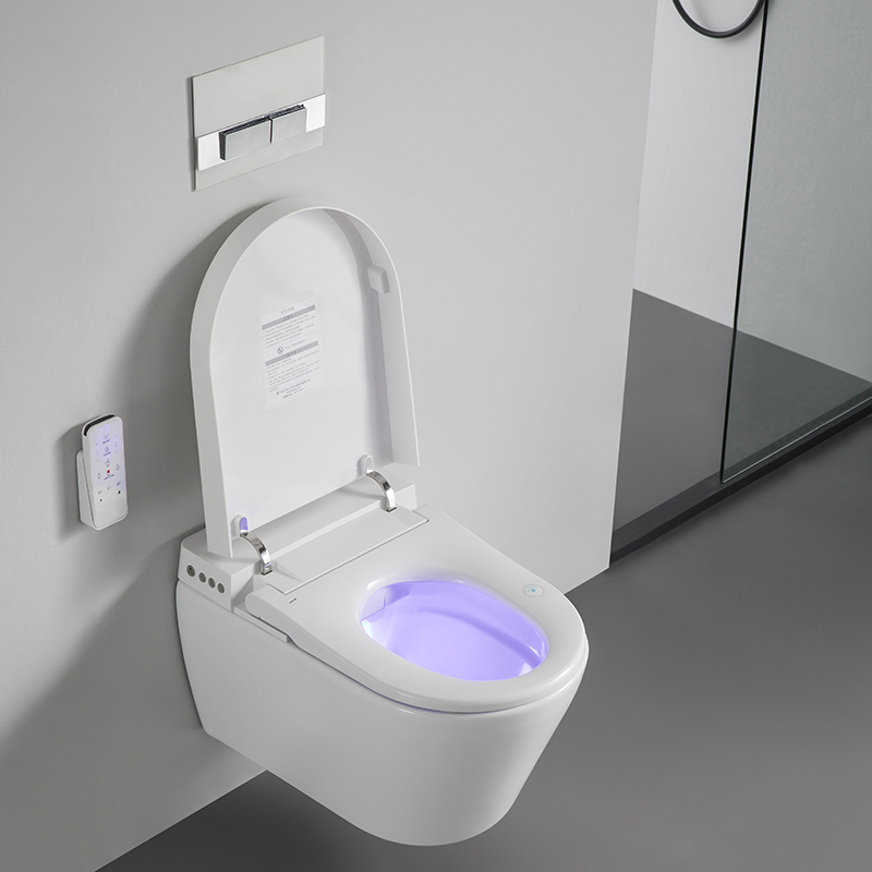 BF2497-Smart Design: Wall-Hung Toilet with Cutting-Edge Technology