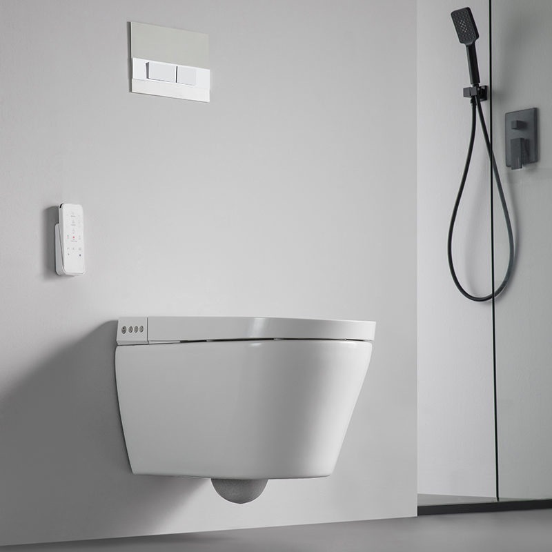 BF2497-Smart Design: Wall-Hung Toilet with Cutting-Edge Technology