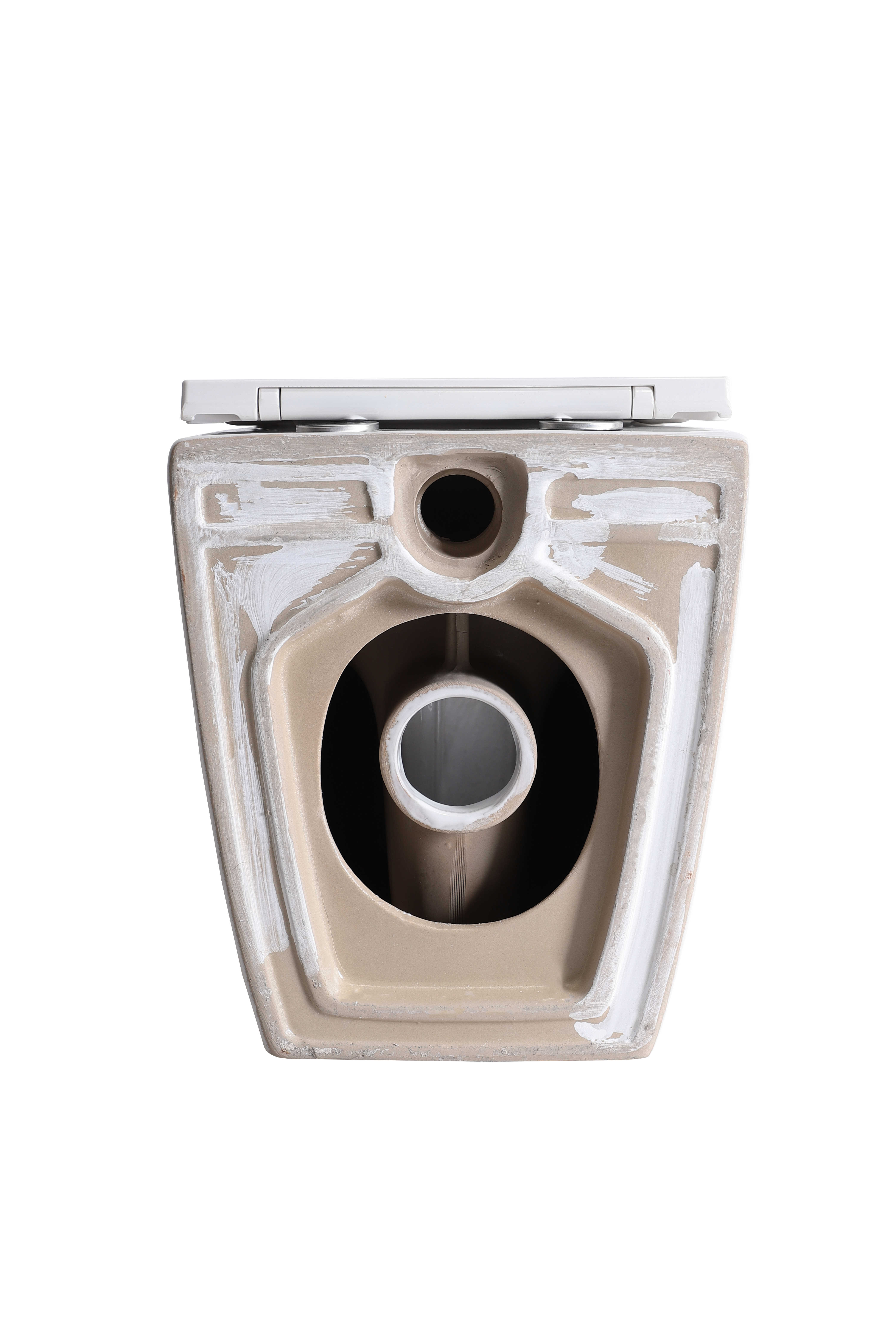 WC Suspendu 2518E - Sans Bride, Abattant Soft-Close, Design Compact