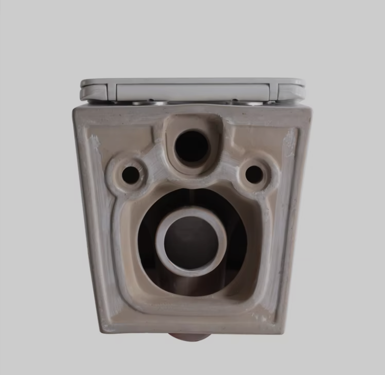 Wandhängendes Vortex-Keramik-WC Modell 2417D – Modernes Design, geräuscharmer Absenkdeckel, platzsparend & wassersparend
