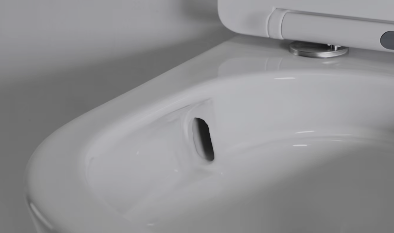 Model 2417E – Modern Vortex Wall-Hung Toilet with Soft-Close Seat, Rimless Design & Water-Saving Flush