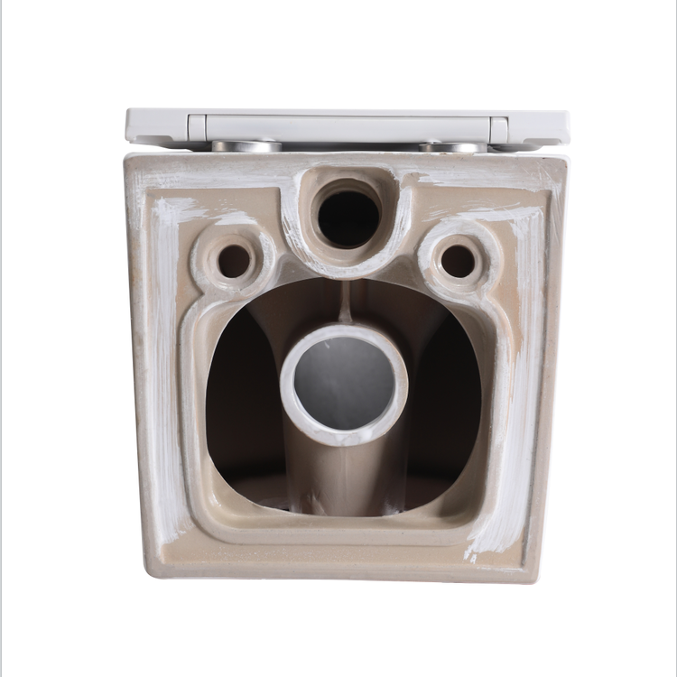 Vaso Sanitário Suspenso Moderno com Descarga Washdown Silenciosa, Assento UF Soft Close – Design Compacto, Cerâmica Branca Brilhante