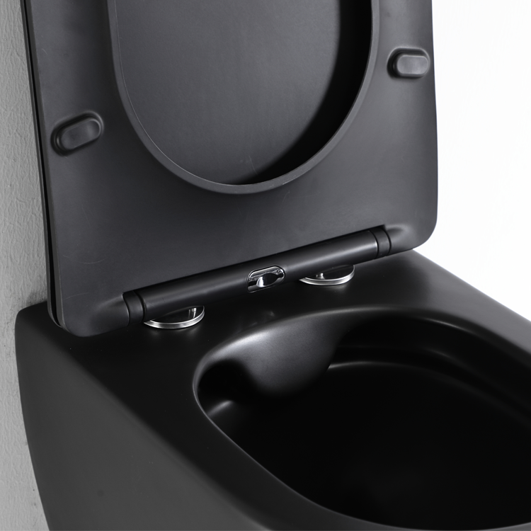 Wall-Hung Toilet - Model 2478 Matte Black