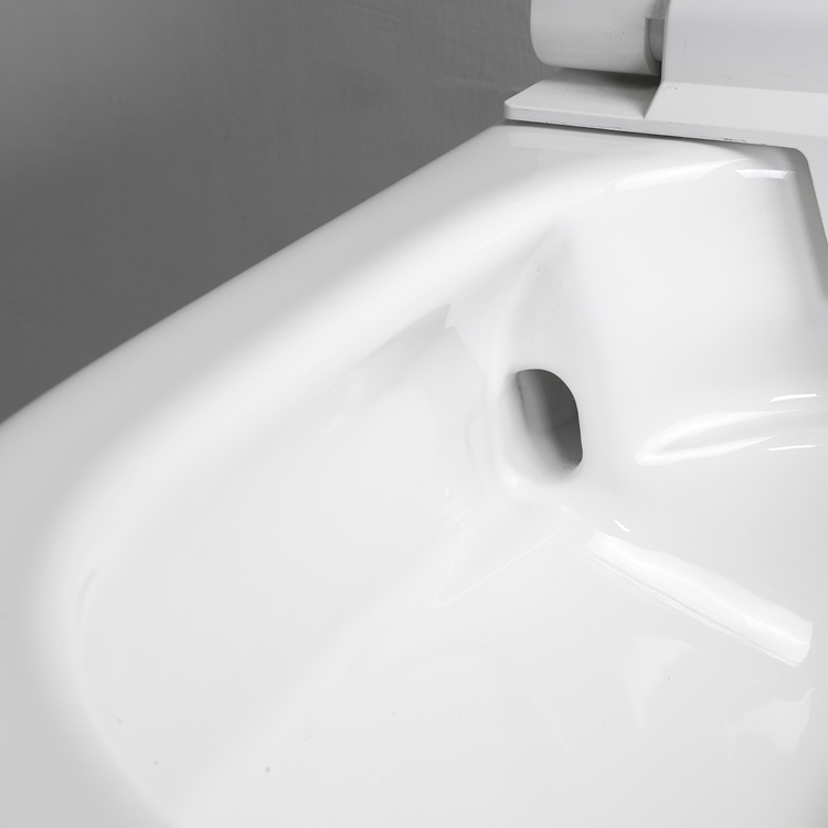 Intelligente wandhängende Toilette mit Wirbelspülung – Platzsparend, leise und leistungsstark