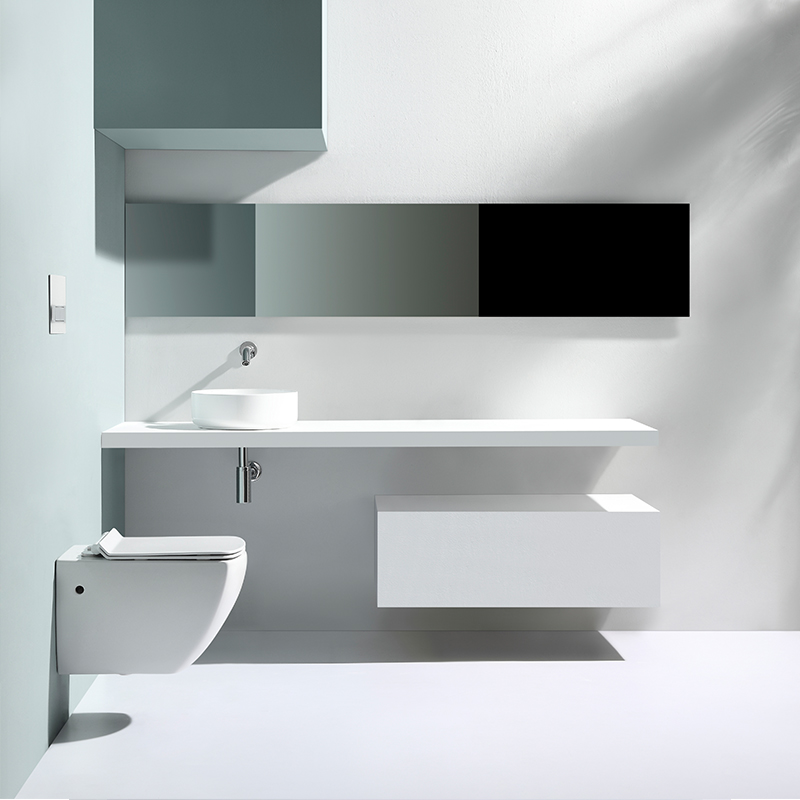 Настенный унитаз 2496 – Современный, компактный, безободковый, экономичный и бесшумный