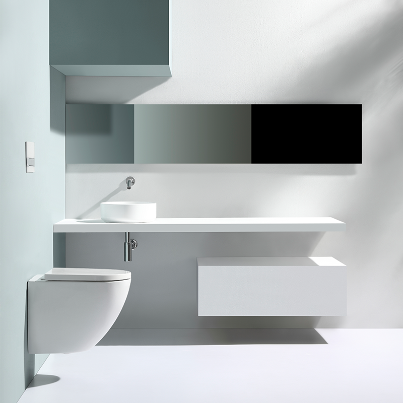 2469 Wall-Hung Toilet - Elegant Design with Powerful Flushing