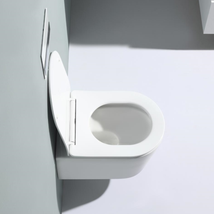 BF2366D Compact Wall Hung Toilet | Anti-Stain, Quiet, Sleek Design