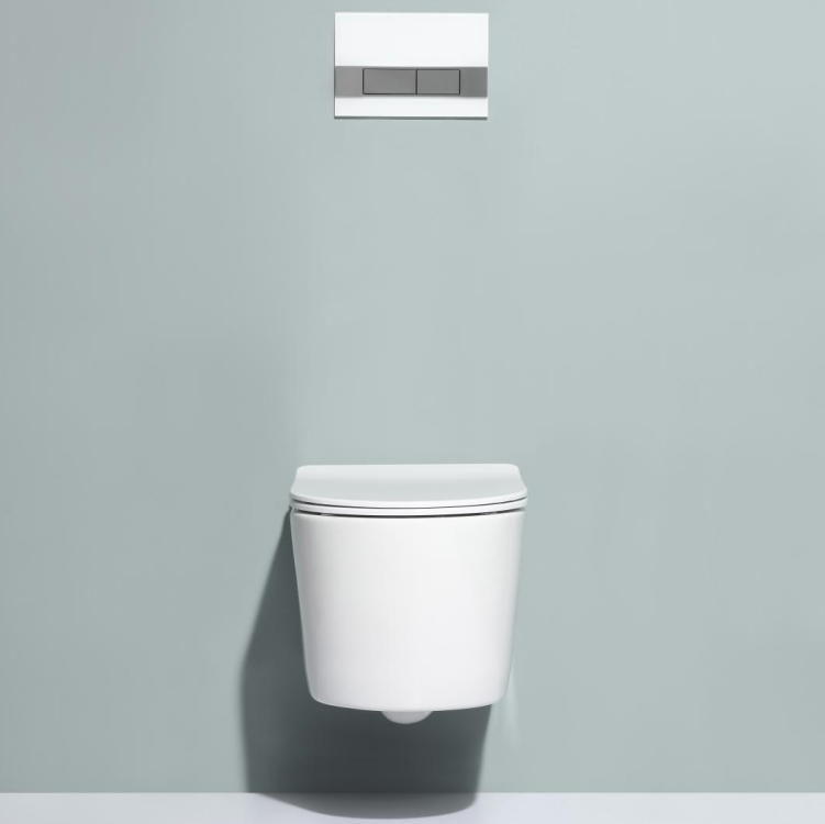 BF2366D Compact Wall Hung Toilet | Anti-Stain, Quiet, Sleek Design