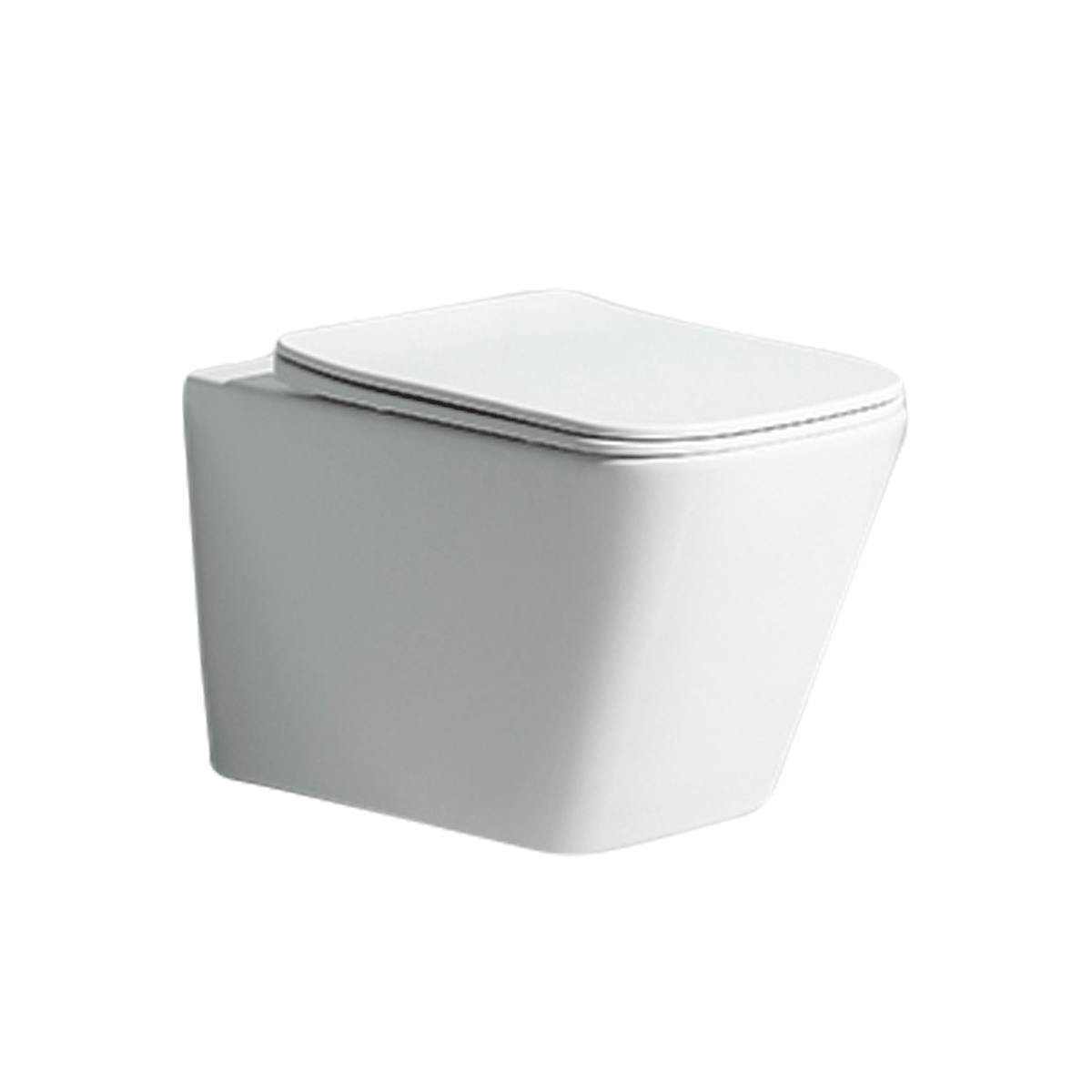 Modern Minimalist Wall-Hung Toilet BF2370 Water-Saving and Silent Ceramic Toilet