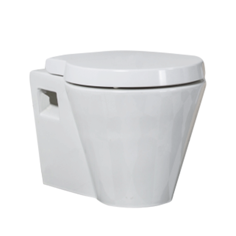 BEFEN Wall Hung Ceramic Toilet Dual Flush Concealed Tank