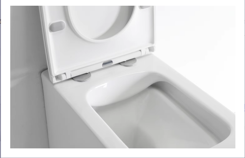 BF2440D Modern Wall-Hung Ceramic Toilet – Minimalist Design with Soft-Close Seat