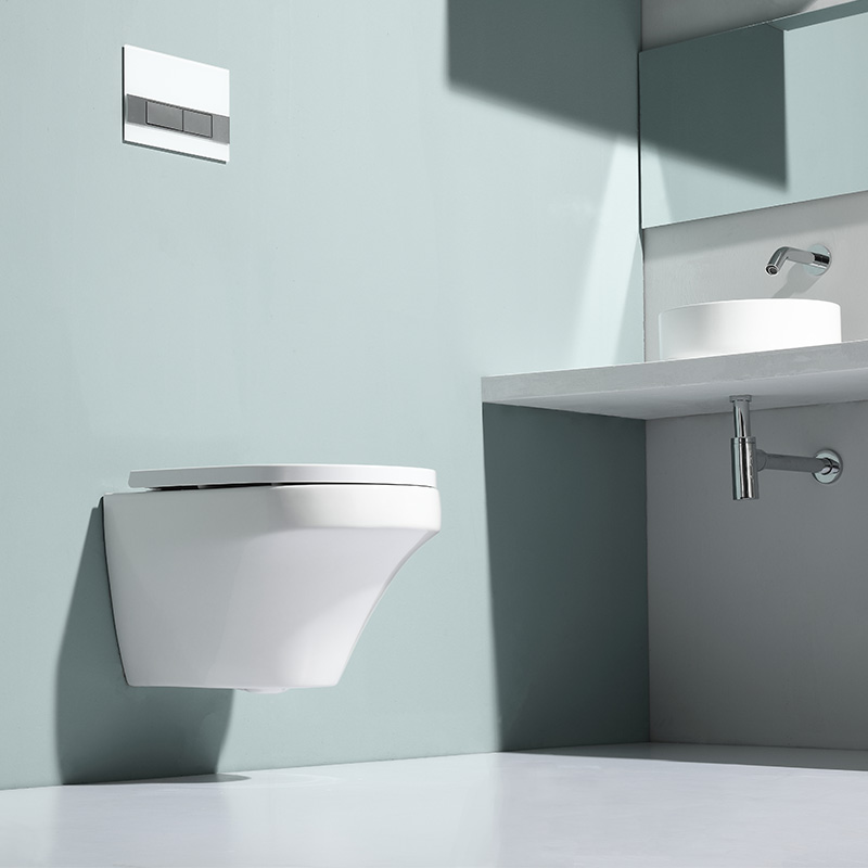 4.5L Vortex Wall Hung Toilet – Silent Flush, Modern Design, Water-Efficient Ceramic WC