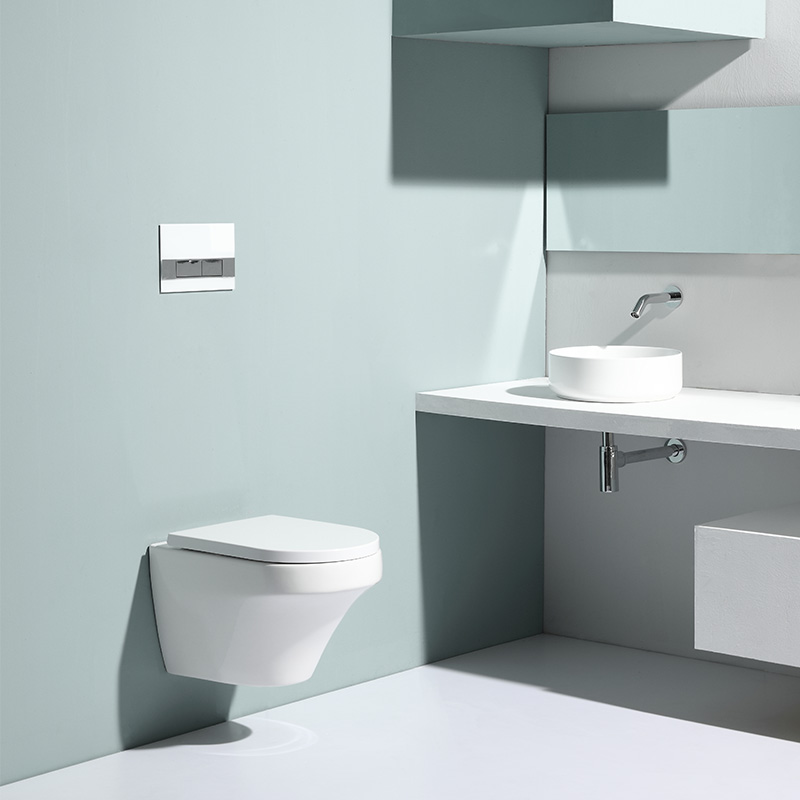 4.5L Vortex Wall Hung Toilet – Silent Flush, Modern Design, Water-Efficient Ceramic WC