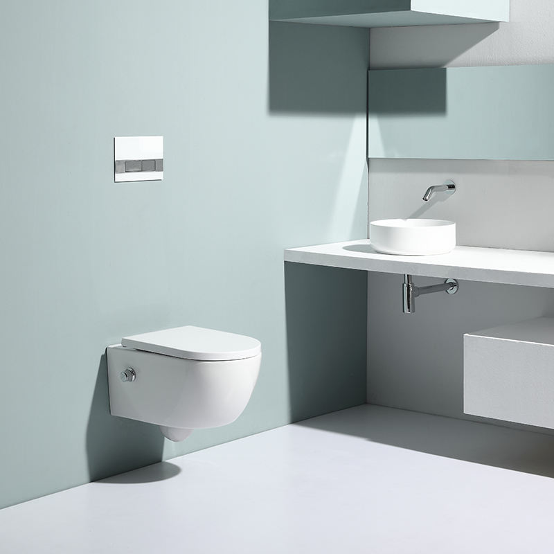 BF2468-Sophisticated Style: The Wall-Hung Toilet for Modern Bathrooms