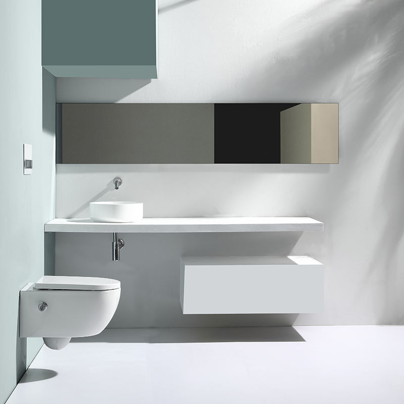 Wall Hung Toilet BF2468-Streamlined and Clean: Wall-Mounted Toilets for Modern Bathrooms