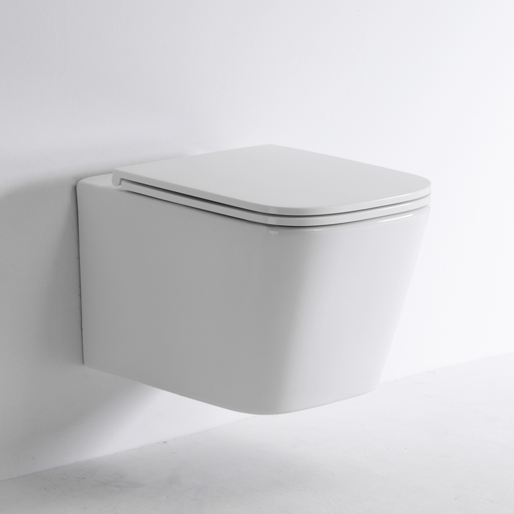 Energy-saving ceramic wall-hung toilet