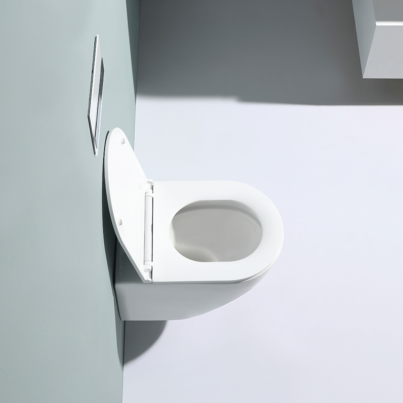 Modern Wall-Hung Toilet BF2469｜Ultra-Quiet Dual Flush｜Rimless Hygienic Ceramic Toilet