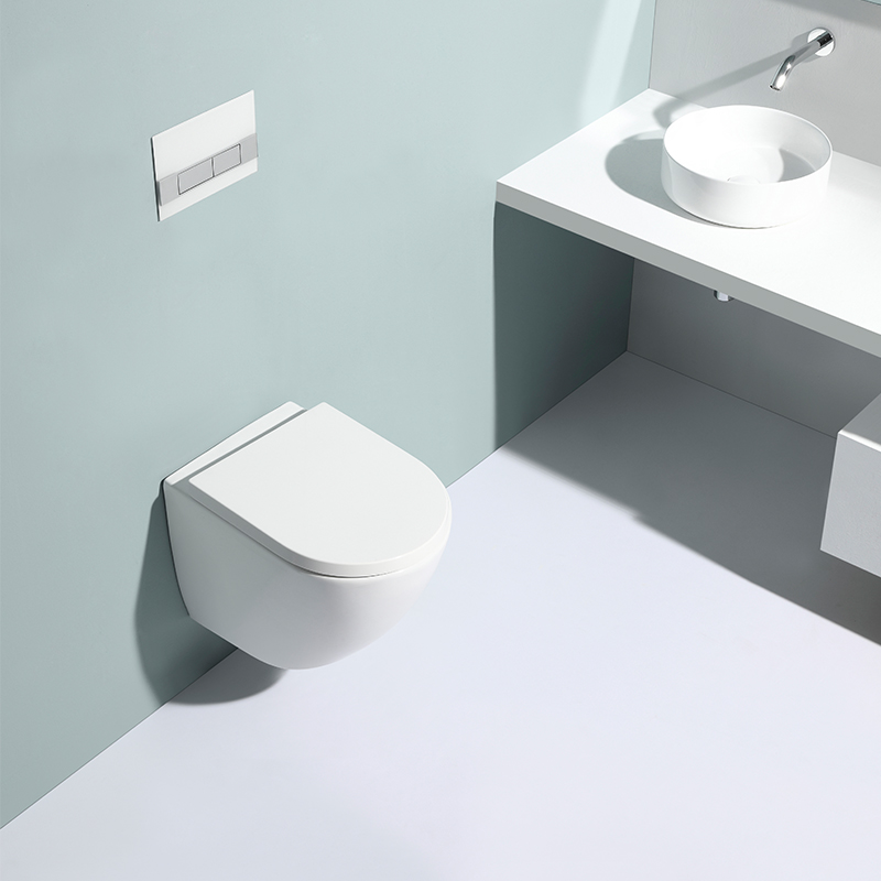 BF2469 Wall Hung Toilet | Sleek Ceramic Design with Silent Flush