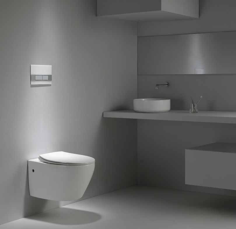 BF2475D Wall Mounted Toilet | Anti-Stain, Soft Close, Durable Ceramic Design