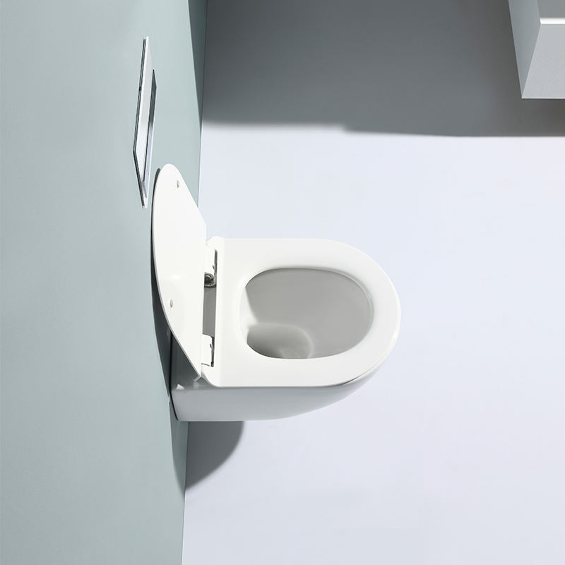 Rimless Wall Hung Toilet Ceramic Wall Mounted Toilet BF2478
