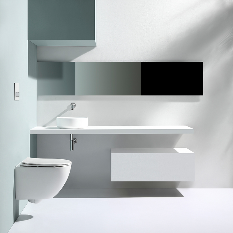 Wandhängendes WC ohne Spülrand – Modell 2478D